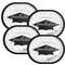 Creative Converting School Spirit White Graduation Oval Paper Platters 24ct